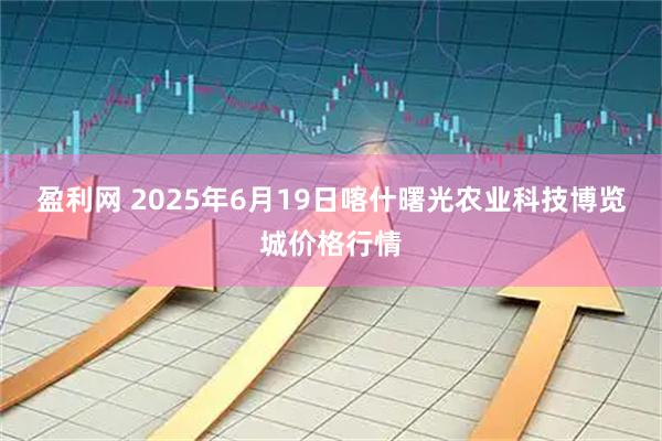盈利网 2025年6月19日喀什曙光农业科技博览城价格行情