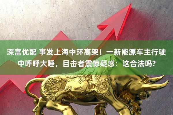 深富优配 事发上海中环高架！一新能源车主行驶中呼呼大睡，目击者震惊疑惑：这合法吗?