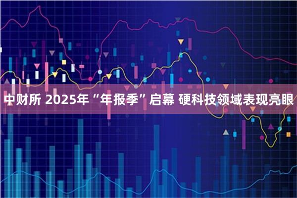 中财所 2025年“年报季”启幕 硬科技领域表现亮眼