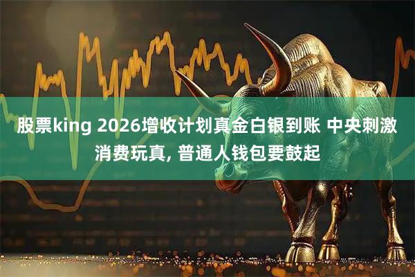 股票king 2026增收计划真金白银到账 中央刺激消费玩真, 普通人钱包要鼓起